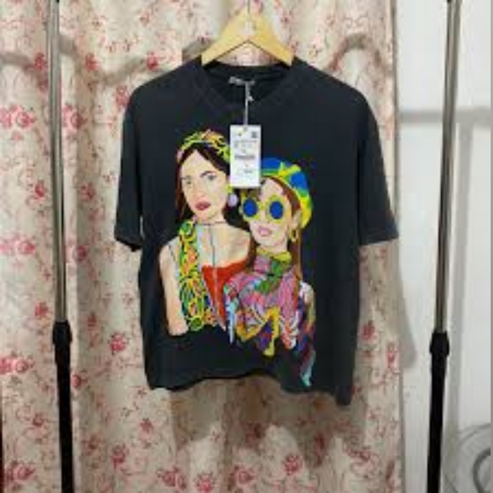 Zara graphic tee